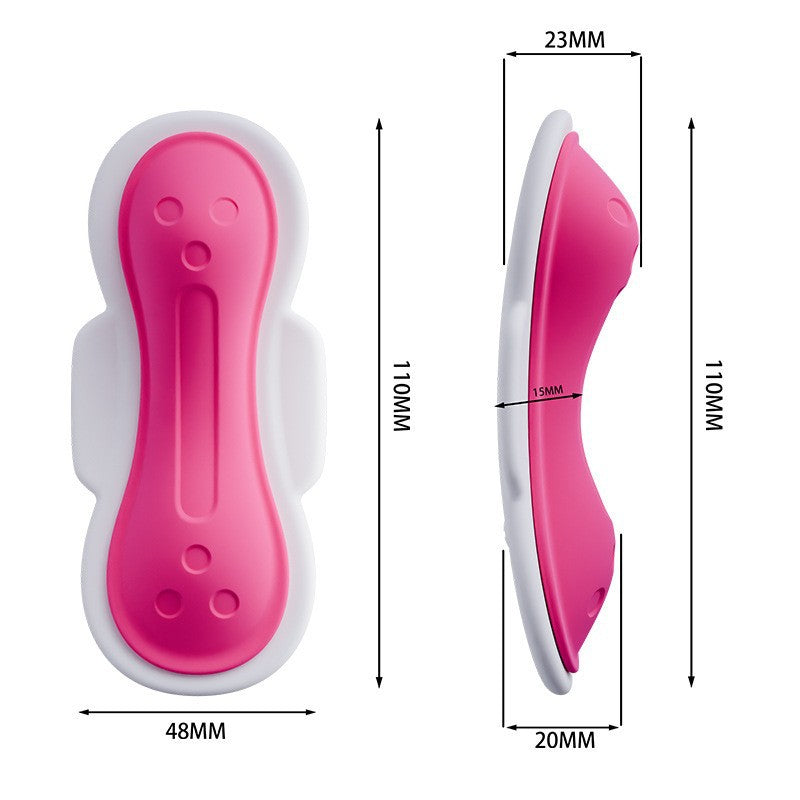 APP controlled pad vibrator wearable clitoral stimulator
