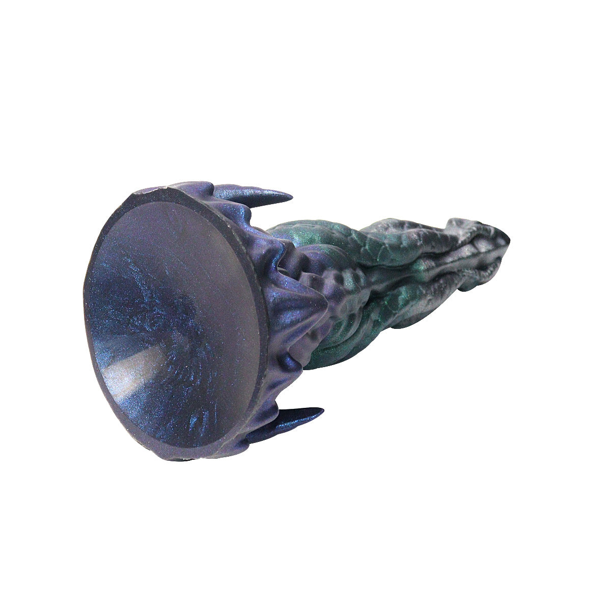 Oddly shaped anal plug for male and female masturbation silicone dildo