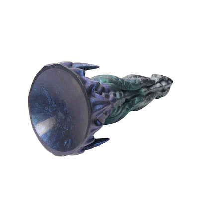 Oddly shaped anal plug for male and female masturbation silicone dildo