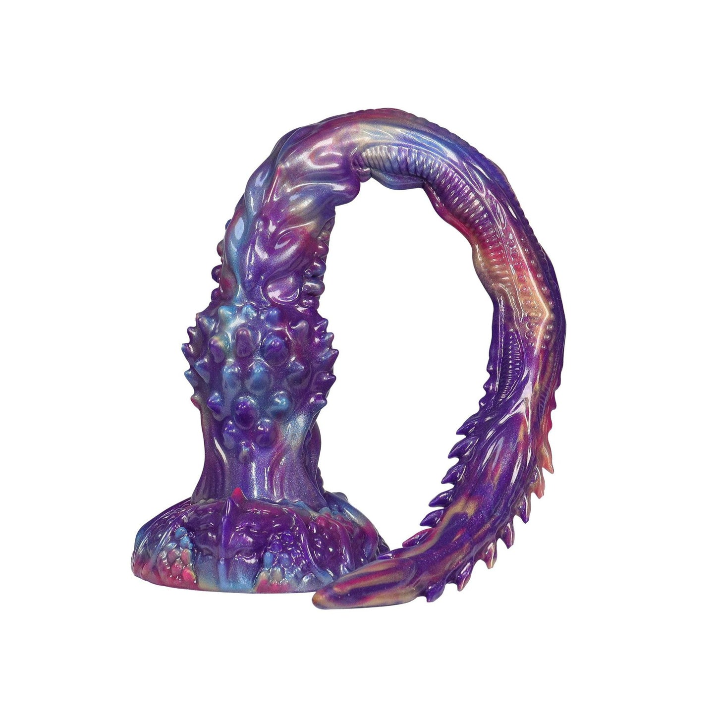 Extra-long anal whip, irregular anal and vaginal dilator