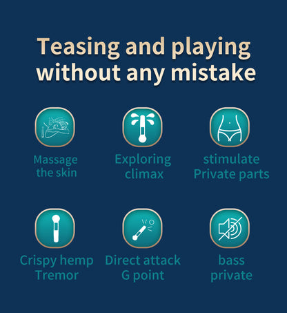 Makeup brush clitoral massage vibrating sex toy female masturbator