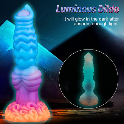 Automatic telescopic vibrating dildo, G-spot massager, electric masturbator.