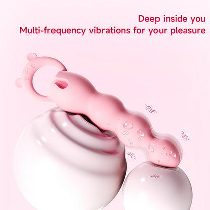 Lala beads anal vibrating anal plug