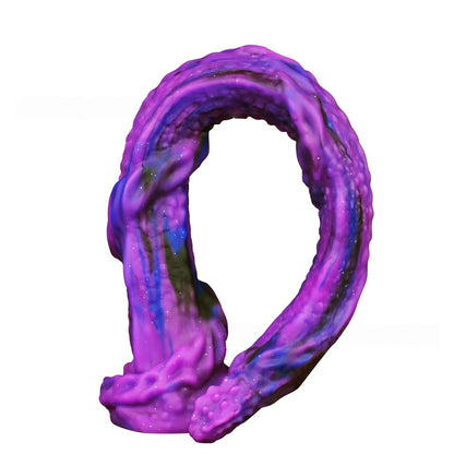 Extra-long anal plug for deep penetration and anal dilation, anal toy, alien-shaped