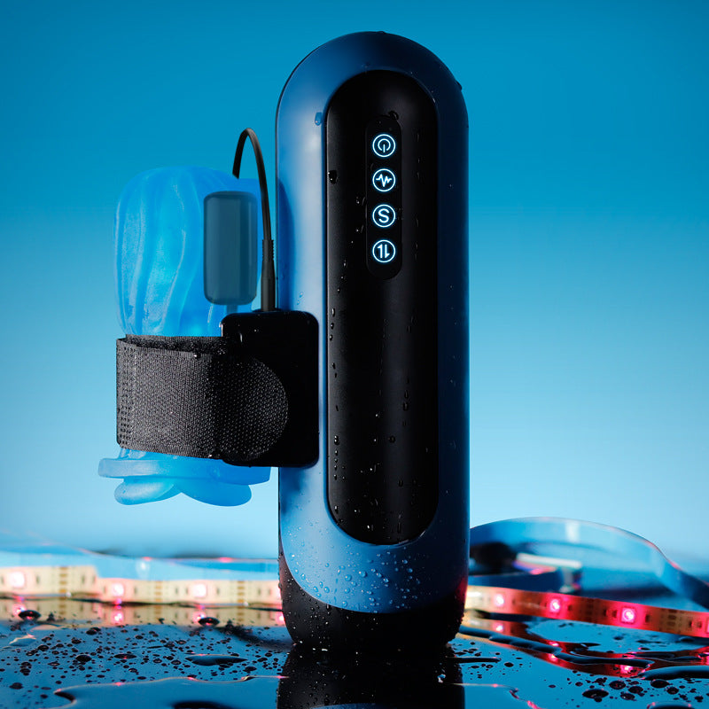 Yunxiao Cup Masturbator, Electric, Retractable, Vibrating, Silent, Men's, Fully Automatic