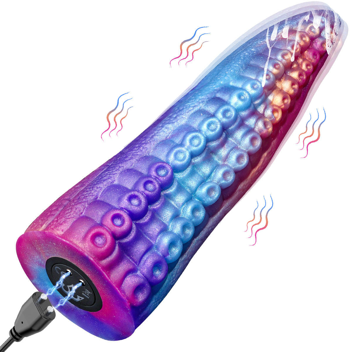 Caterpillar Octopus Alien Frequency-Modifying Dildo