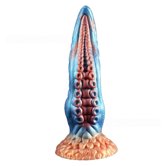 Alien-shaped anal plug, oversized dildo