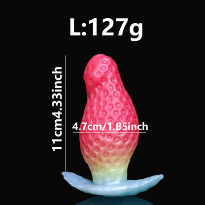 Strawberry anal plug