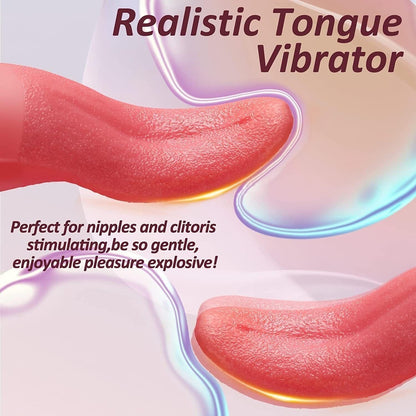 Adult sex toys female simulation tongue masturbation cunnilingus vibration heating toy G-spot orgasm artifact
