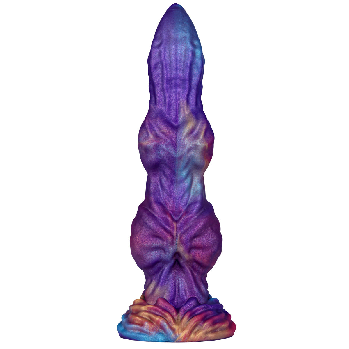 Alien double-egg silicone dildo