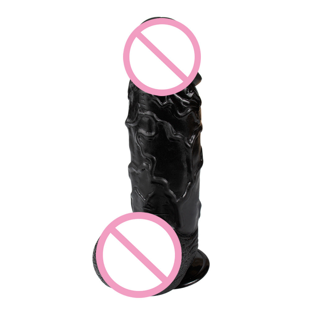 Big phallus simulation oversized phallus foreign trade backyard sex toys stab Motivate men and women