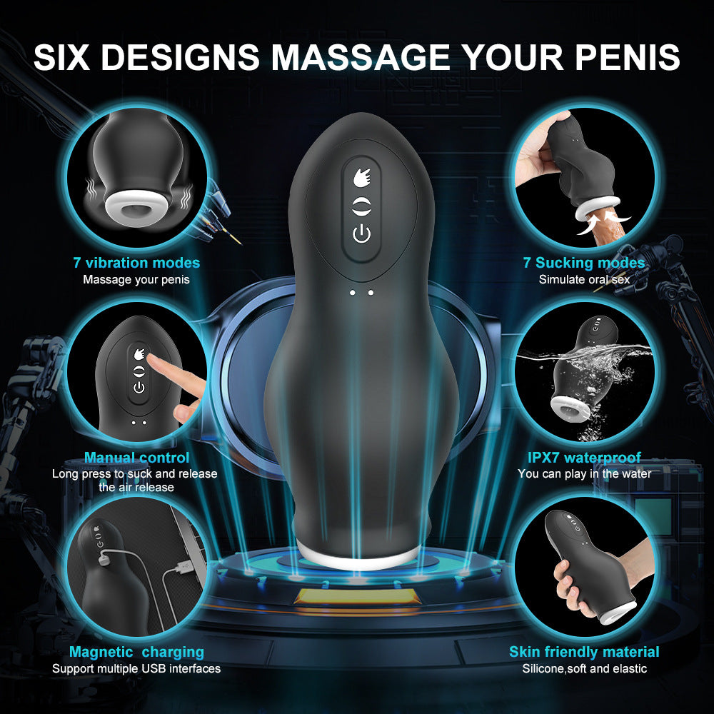 Men's Dragon Suction Masturbator