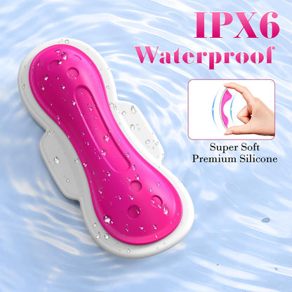 APP controlled pad vibrator wearable clitoral stimulator