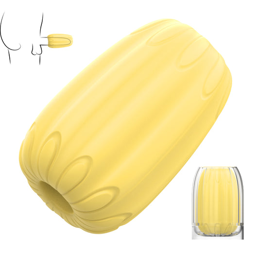 Petal Airplane Cup Men's Manual Airplane Egg Portable Mini Forging Masturbation in the pocket