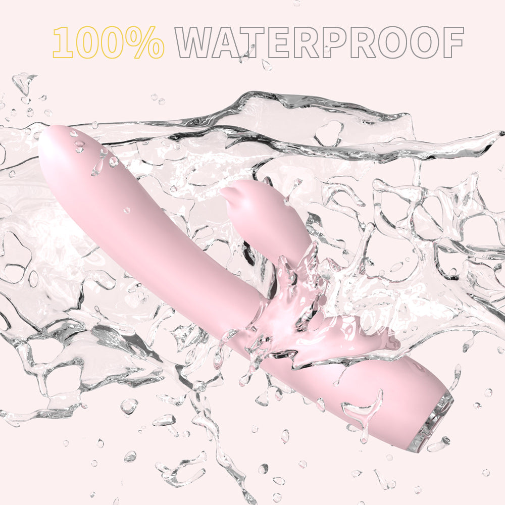 Cute rabbit heating thrusting G-spotdildo for women
