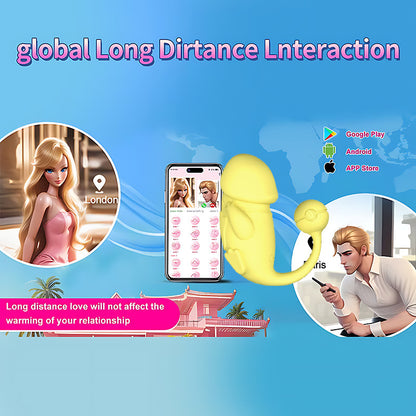 Erotic jumping egg female strong vibration silent APP wearing masturbation artifact high tide