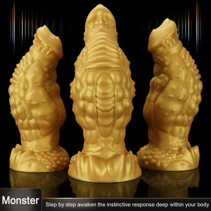 Muscle shaped anal plug masturbation anal dilator