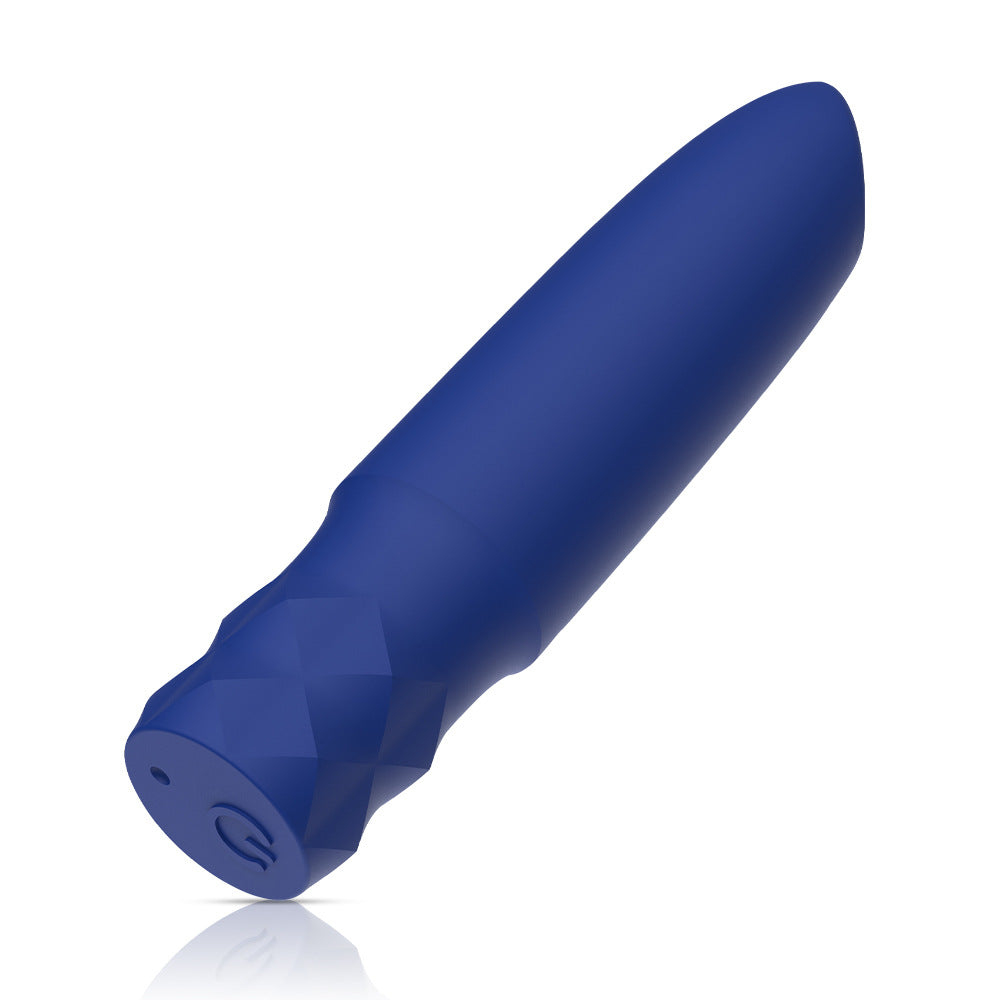 High-vibration silicone bullet-shaped vibrator