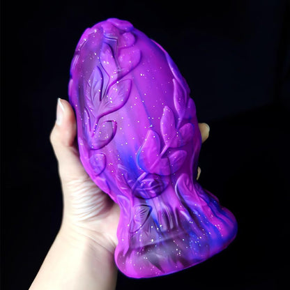 Extra Large Silicone Irregularly Shaped Anal Plug for Vaginal Dilation and Anal Spraying