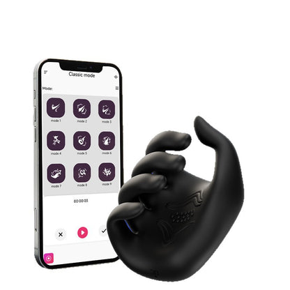 Hand exerciser APP controlled masturbator