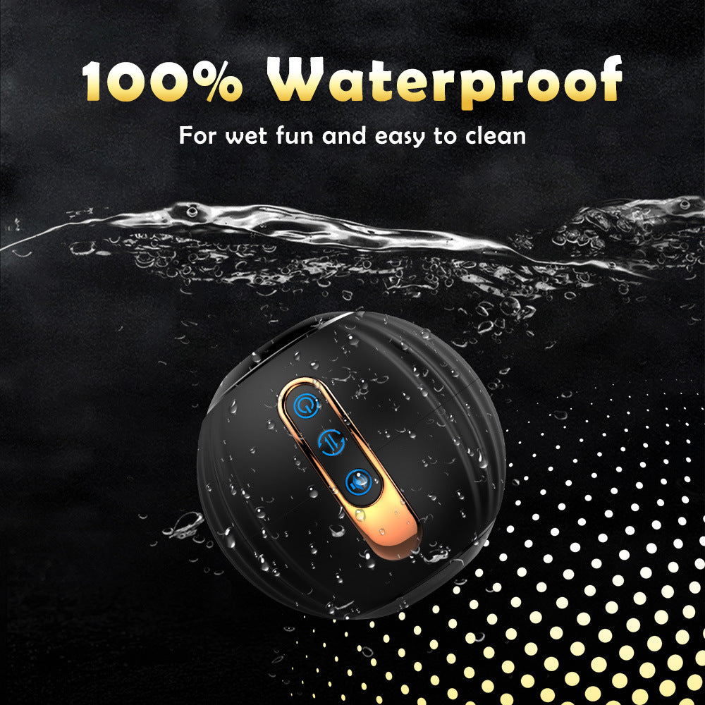 Little Pumpkin Fully Automatic Retractable Rotating Masturbator for Men Penis Exerciser
