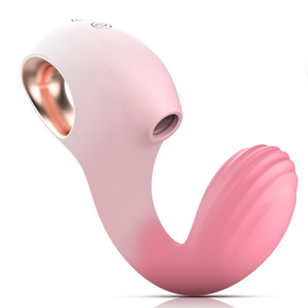 G-spot sucking stick gradient tongue licking orgasm vibrator