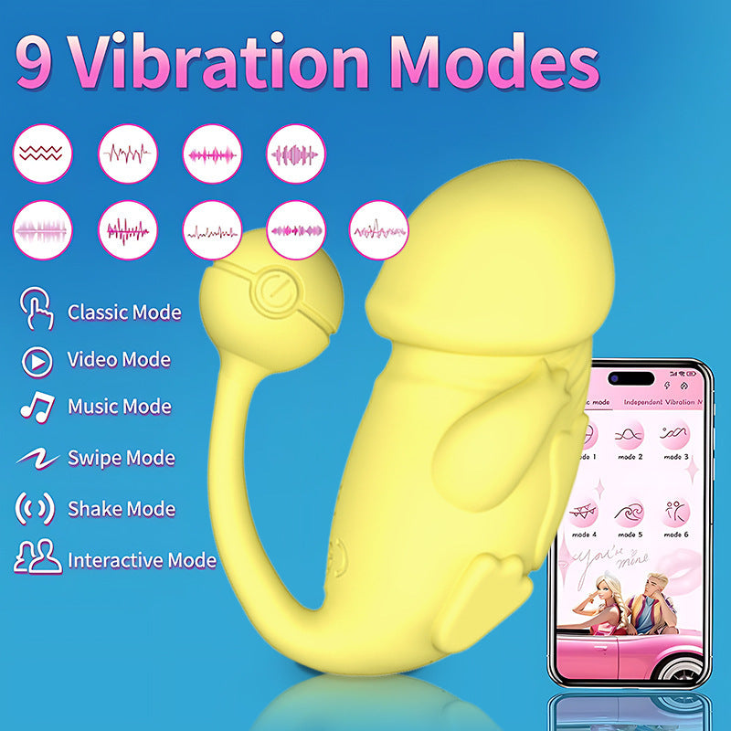 Erotic jumping egg female strong vibration silent APP wearing masturbation artifact high tide