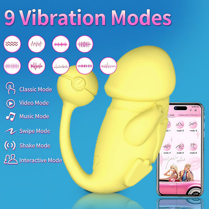 Erotic jumping egg female strong vibration silent APP wearing masturbation artifact high tide