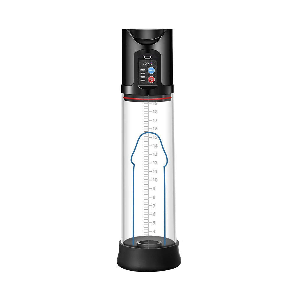 Electric trainer with multi-frequency speed adjustment to enlarge the suction masturbator