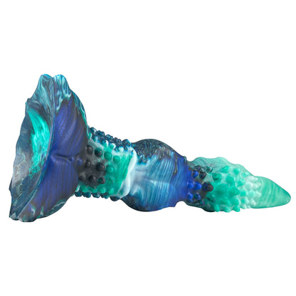 Alien-shaped wolf tooth silicone erotic anal plug