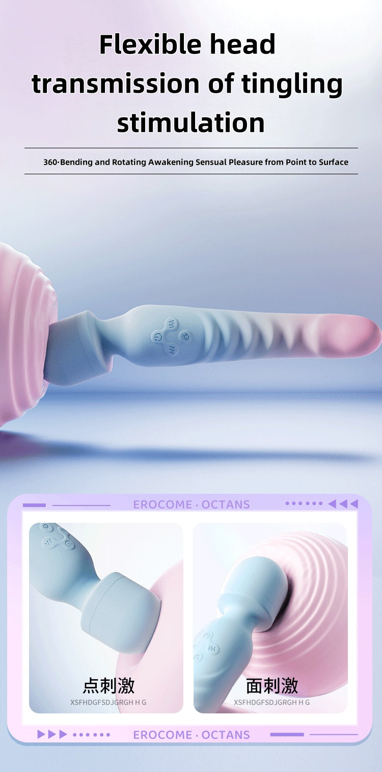Antarctic seat vibrator vibrating heating double-headed vibrator female self Comfort vessel