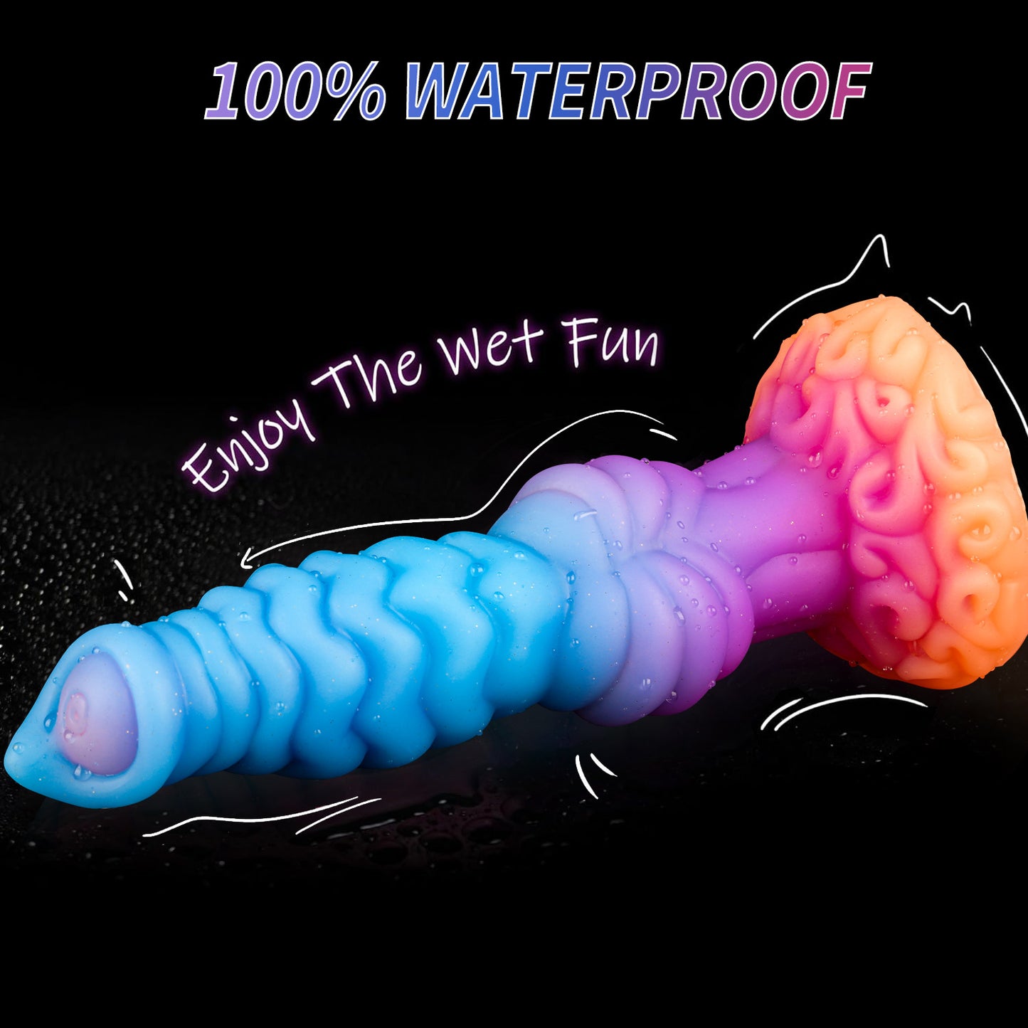 Automatic telescopic vibrating dildo, G-spot massager, electric masturbator.