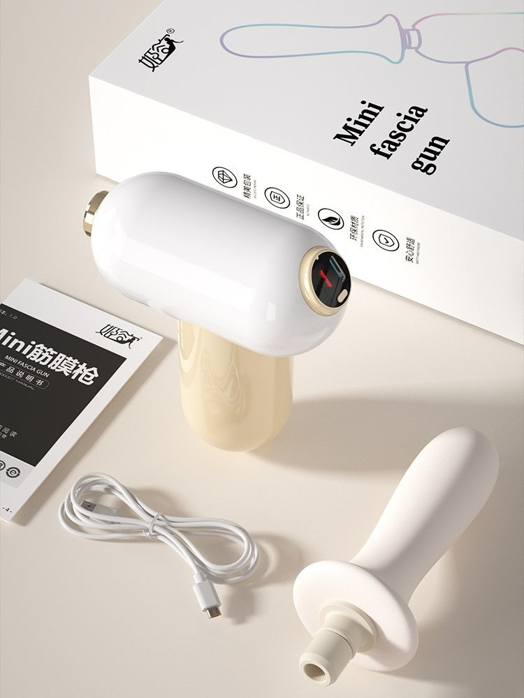 Multifunctional fascia gun, fully automatic telescopic cannon, small sex machine