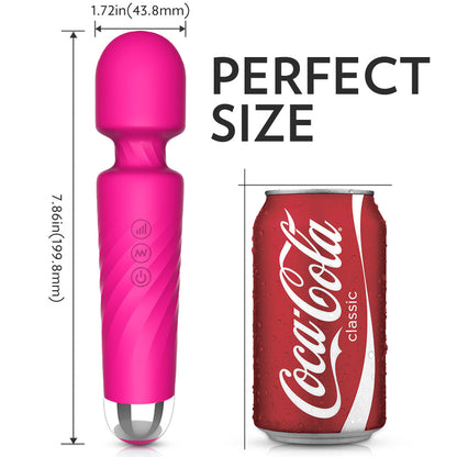 Multi-frequency AV stick female masturbator G-spot vibrator
