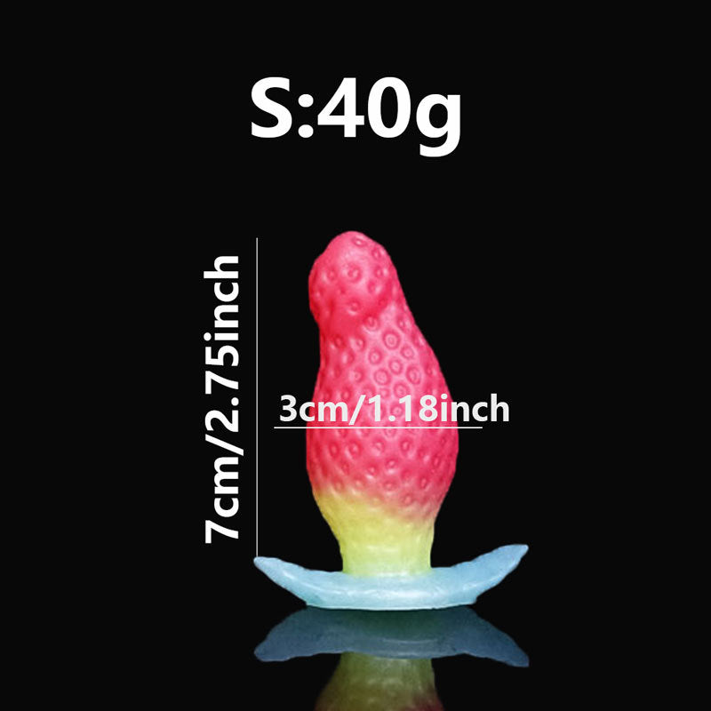 Strawberry anal plug