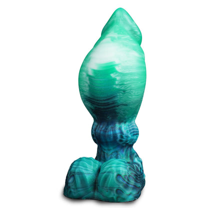 Colored silicone anal plugs, alien animal dildos