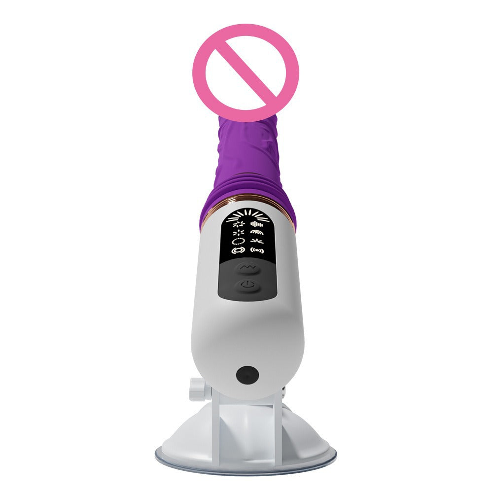Miniature automatic vibrating telescopic affordable sex machine