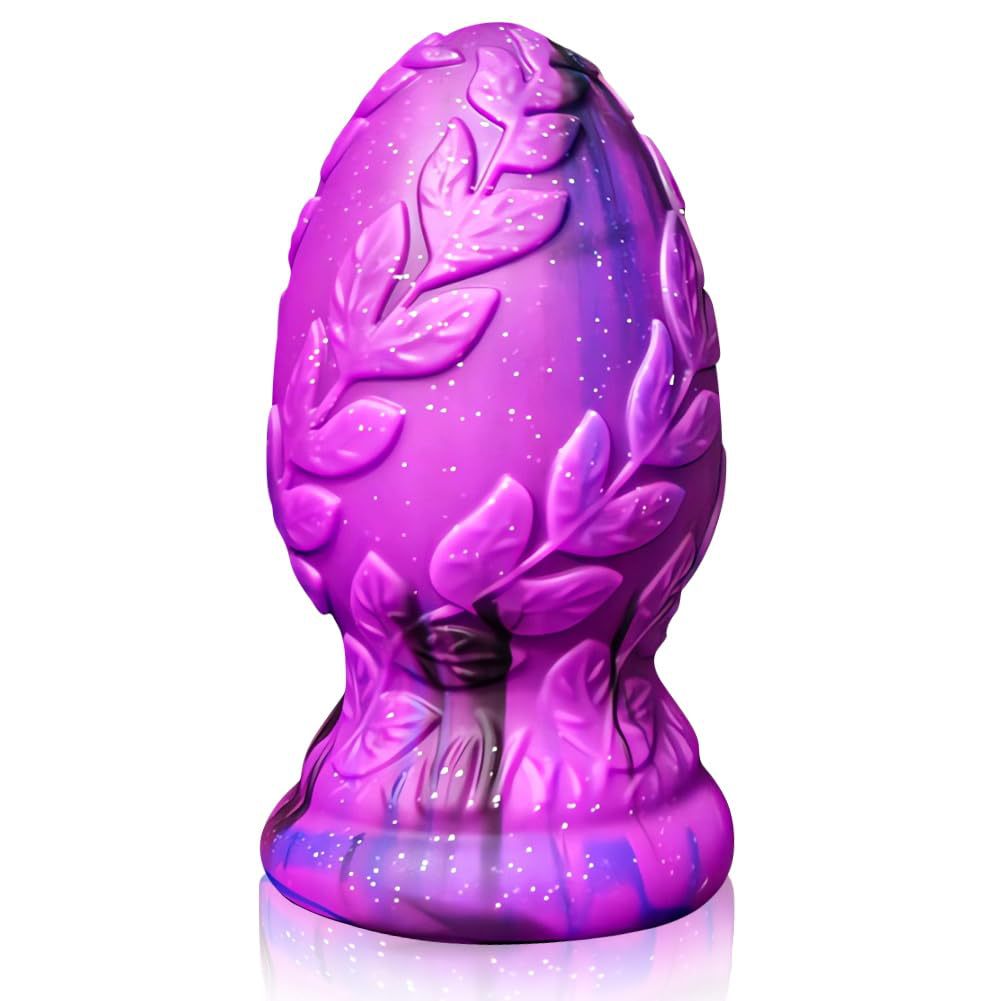 Extra Large Silicone Irregularly Shaped Anal Plug for Vaginal Dilation and Anal Spraying