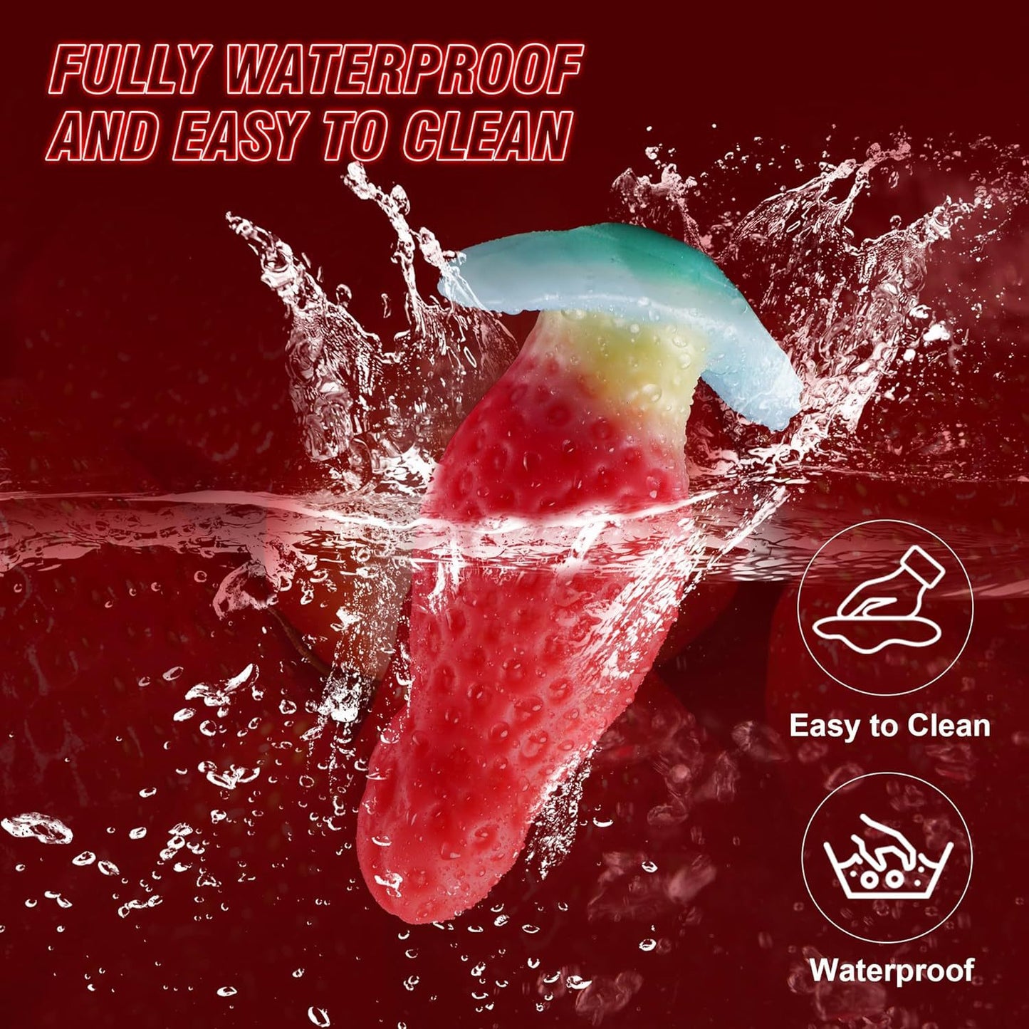 Strawberry anal plug