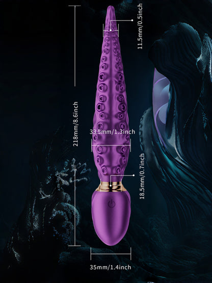 Octopus Double Vibrating Rotating Masturbation Pleasure Vibrating Large Dial