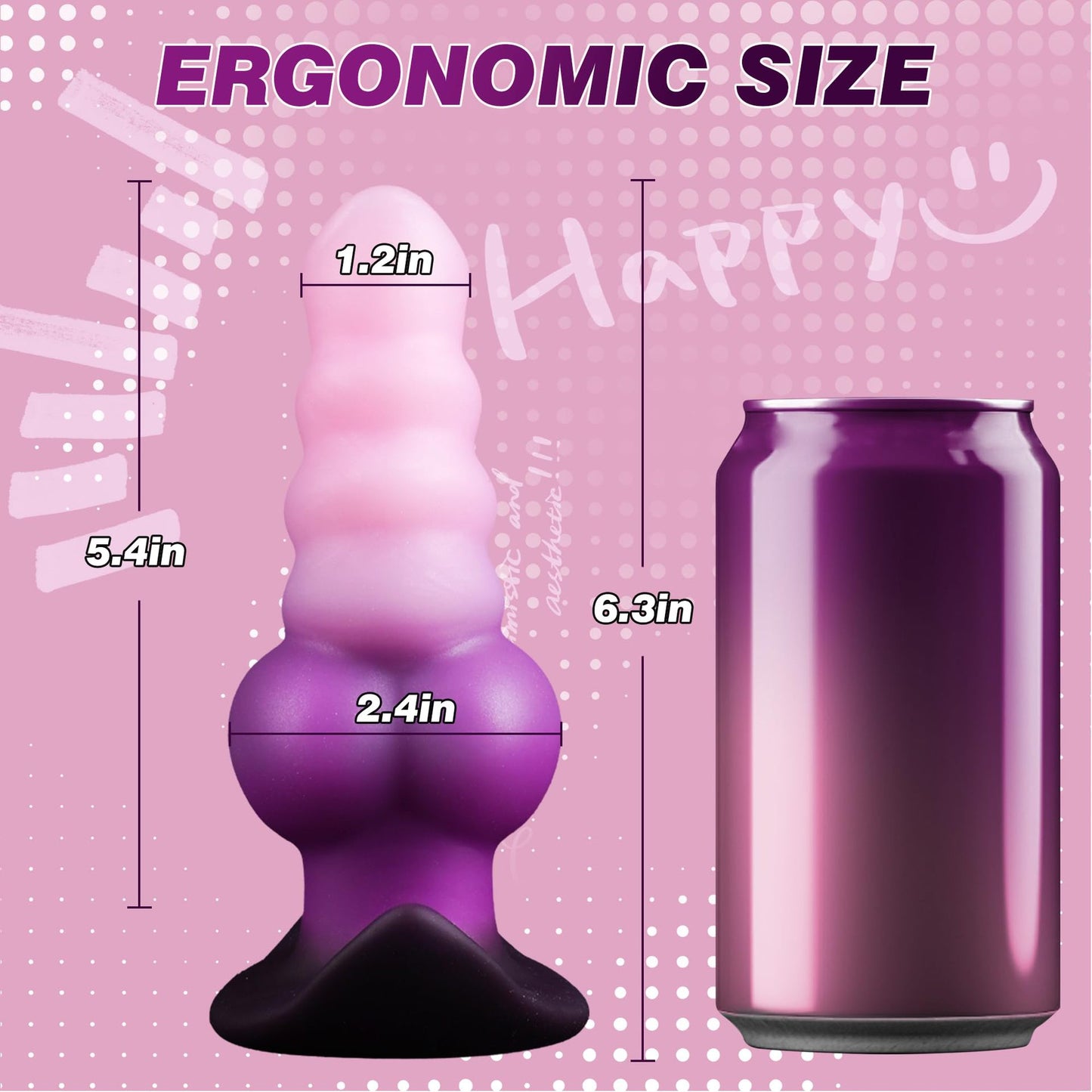 Animal-shaped vibrating anal plug adult massage anal toy