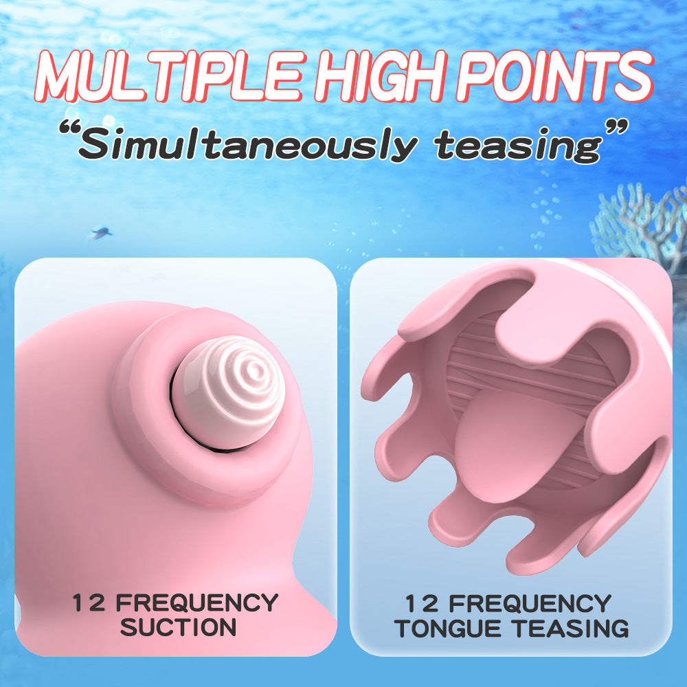 Octopus sucker woman sex machine