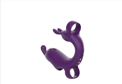 Finger vibrating sleeve vibrator