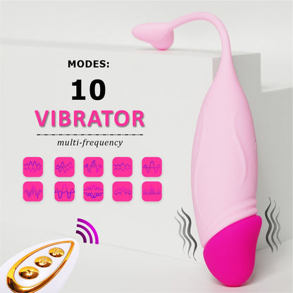 Color matching vibrating egg APP remote control vibration anal plug masturbator