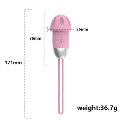 Mushroom-Shaped Two-Color Vibrator