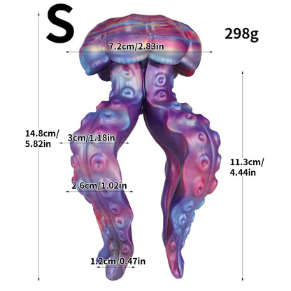 Alien anal plug octopus tentacles SM anal toy