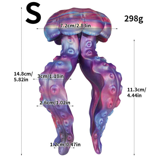 Alien anal plug octopus tentacles SM anal toy