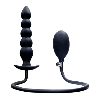 Five-bead inflatable anal dilator