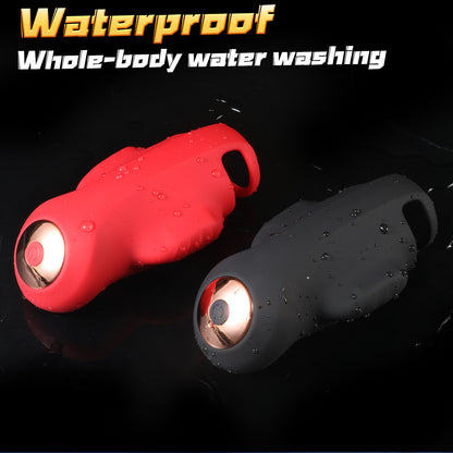 Motor-controlled masturbation device with app control.