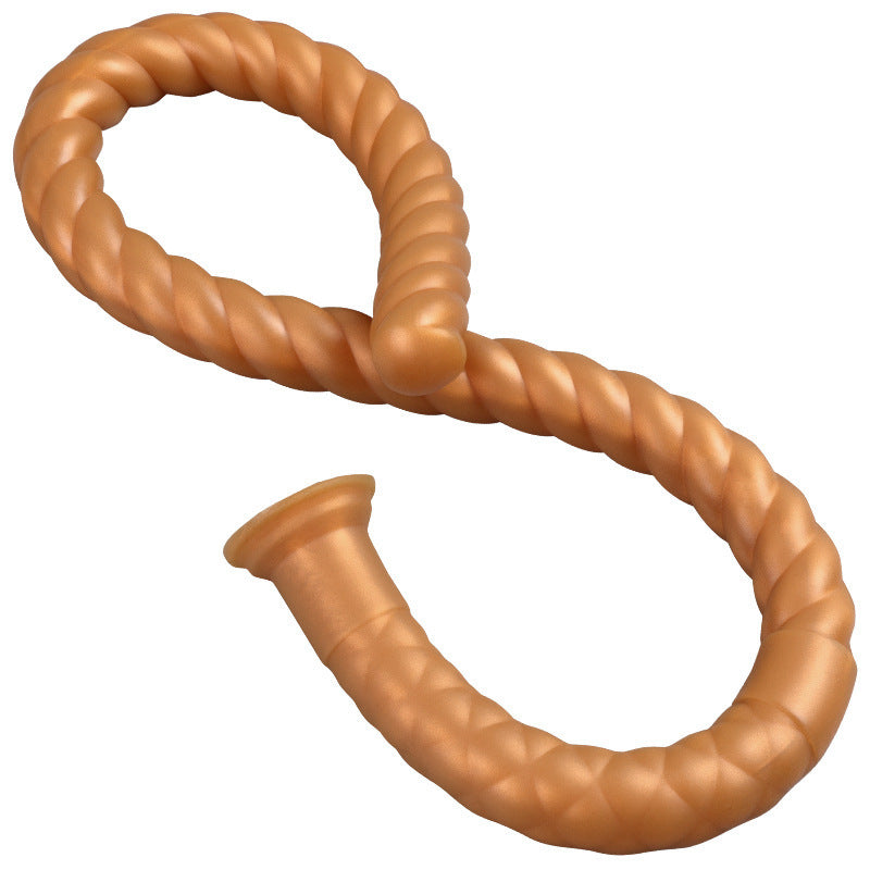 Extra-long anal plug, 80cm long, anal sex whip